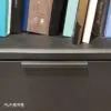 ידית שחורה בהתקנה אחורית